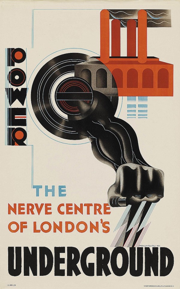 The Nerve Centre of London Print
